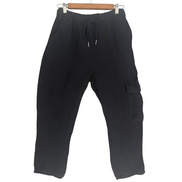 Meo Meli Linen Cargo Pants Size Small - Picture 1 of 5